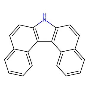 7H-Dibenzo(c,g)carbazole structure