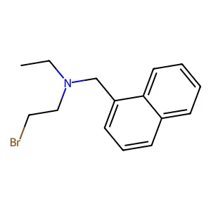 N-(2-Bromoethyl)-N-ethyl-1-naphthalenemethanamine structure