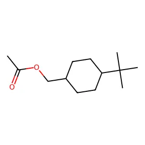 trans-4-tert-Butylcyclohexylmethyl acetate structure