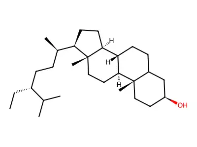 Stigmastan-3-ol structure