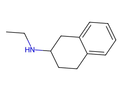 2-Naphthylamine, N-ethyl-1,2,3,4-tetrahydro- structure