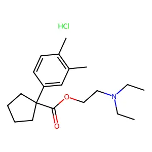 Metcaraphen Hydrochloride structure