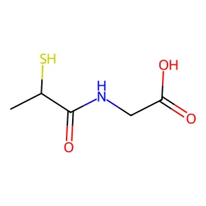 Tiopronin structure