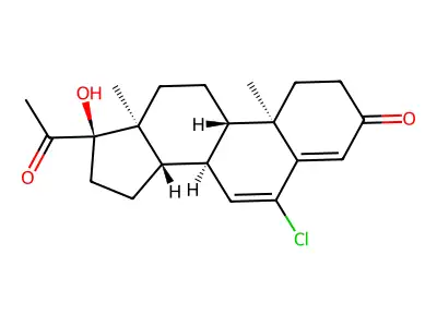 Chlormadinone structure