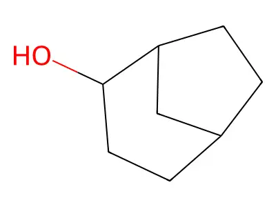 Bicyclo(3.2.1)octan-2-ol structure