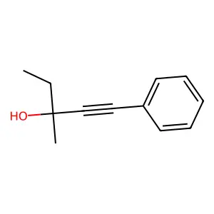 1-Pentyn-3-ol, 3-methyl-1-phenyl- structure