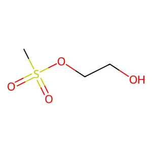 1,2-Ethanediol, 1-methanesulfonate structure