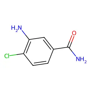 Benzamide, 3-amino-4-chloro- structure