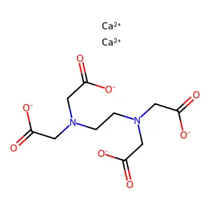Dicalcium EDTA structure