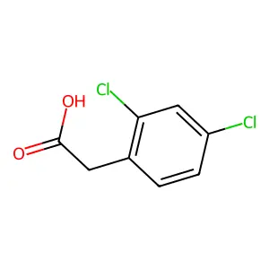 2,4-Dichlorophenylacetic acid structure