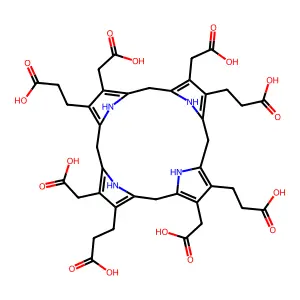 Uroporphyrinogen III structure