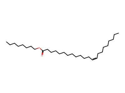 Octyl docos-13-enoate structure