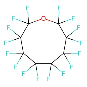 2,2,3,3,4,4,5,5,6,6,7,7,8,8,9,9-Hexadecafluorooxonane structure