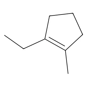 Cyclopentene, 1-ethyl-2-methyl- structure