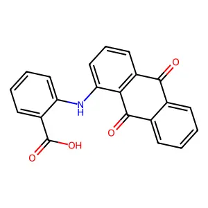 N-Anthraquinonyl-1-anthranilic acid structure