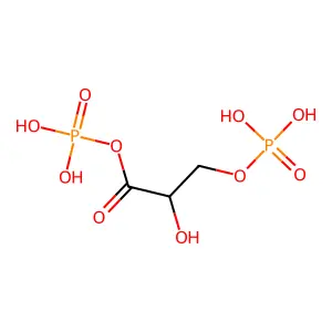 Glyceric acid 1,3-biphosphate structure