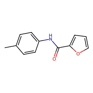 N-(4-methylphenyl)furan-2-carboxamide structure