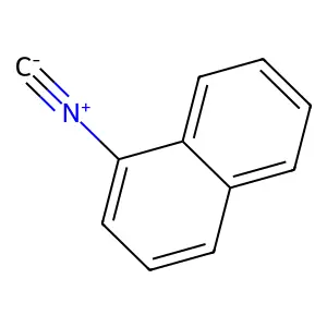 Naphthalene, 1-isocyano- structure