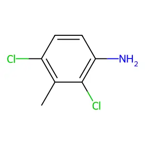 2,4-Dichloro-m-toluidine structure