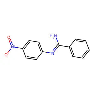 Benzenecarboximidamide, N-(4-nitrophenyl)- structure