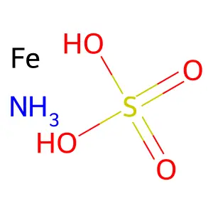 Ammonium ferrous sulfate structure