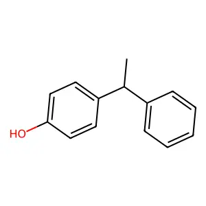 4-(1-Phenylethyl)phenol structure