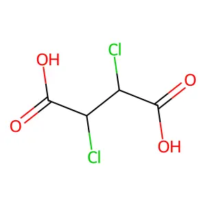 (R*,S*)-2,3-Dichlorosuccinic acid structure