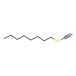 Octyl thiocyanate structure