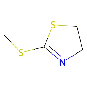 4,5-Dihydro-2-(methylthio)thiazole structure