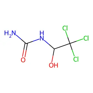 N-(2,2,2-Trichloro-1-hydroxyethyl)urea structure