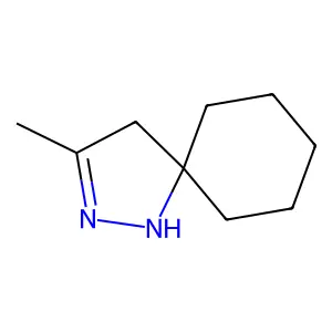 3-Methyl-1,2-diazaspiro[4.5]dec-2-ene structure