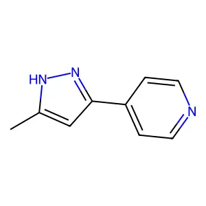 4-(5-methyl-1H-pyrazol-3-yl)pyridine structure