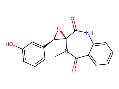 Cyclopenol structure