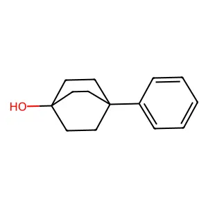 Bicyclo(2.2.2)octan-1-ol, 4-phenyl- structure