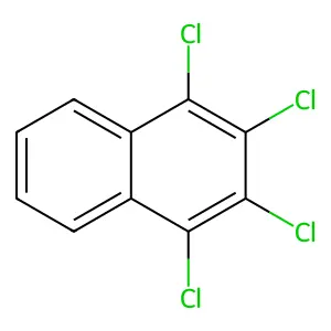 1,2,3,4-Tetrachloronaphthalene structure