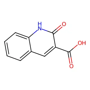 2-Quinolone-3-carboxylic acid structure
