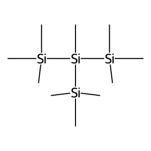 Trisilane, 1,1,1,2,3,3,3-heptamethyl-2-(trimethylsilyl)- structure