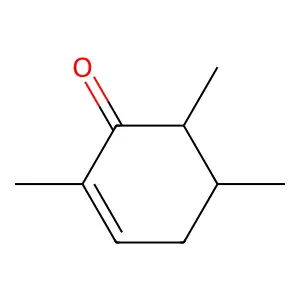 2-Cyclohexen-1-one, 2,5,6-trimethyl- structure
