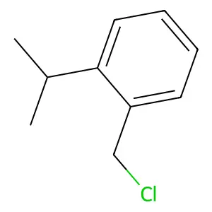 o-Isopropylbenzyl chloride structure