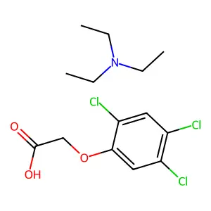 2,4,5-T-Triethylammonium structure