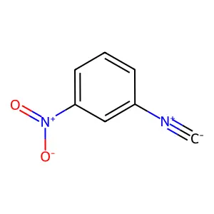 Benzene, 1-isocyano-3-nitro- structure