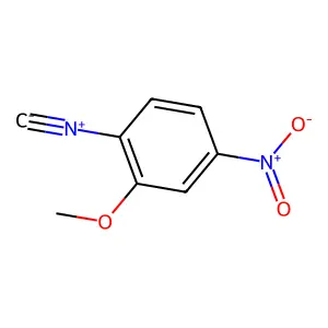Benzene, 1-isocyano-2-methoxy-4-nitro- structure