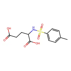 2-(Toluene-4-Sulfonylamino)-Pentanedioic Acid structure