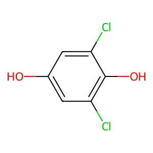 2,6-Dichlorohydroquinone structure