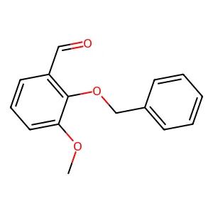 2-(Benzyloxy)-3-methoxybenzaldehyde structure