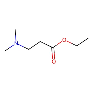 beta-Alanine, N,N-dimethyl-, ethyl ester structure
