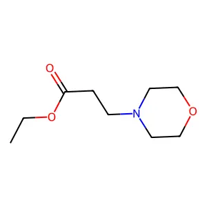 Ethyl 4-morpholinepropionate structure