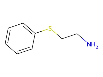 Phenyl-2-aminoethyl sulfide structure