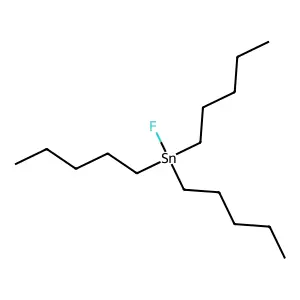 Fluorotripentylstannane structure