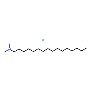 N,N-Dimethylhexadecylamine hydrochloride structure